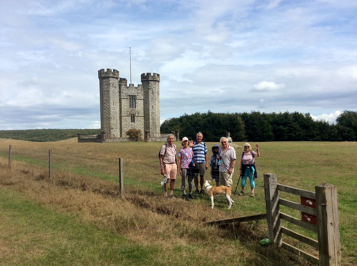 Chichester Walkers at Hiorne Tower