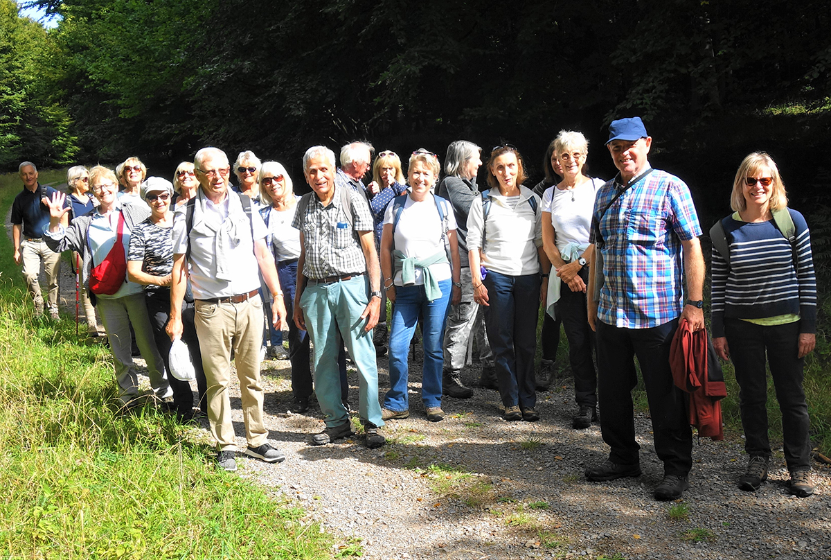 Chichester walkers in East Dean